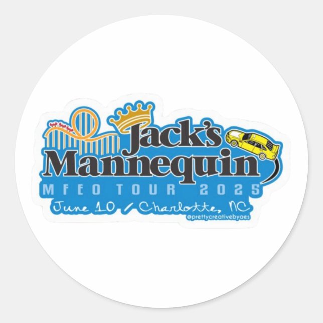 Rond Tour JM MFEO - Sticker Charlotte (Devant)