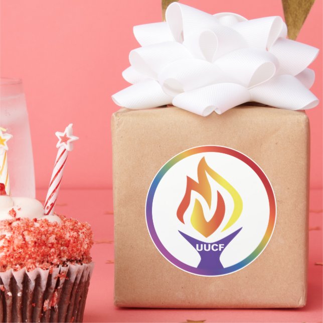 Rond UUCF Sticker (Fête)