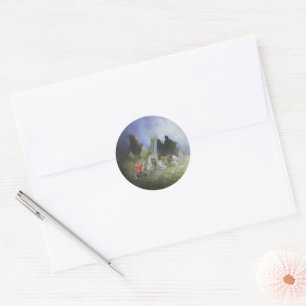 Rond Voyage du Magi Sticker