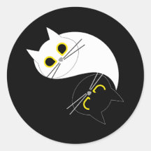 YIN - YANG Funny Chat Sticker
