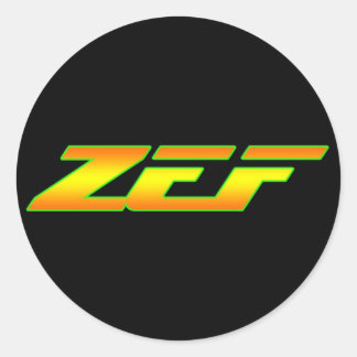 ROND ZEF STICKER DECAL
