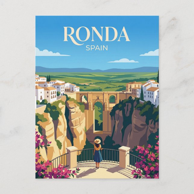 RONDA SPAIN POSTCARD (Front)