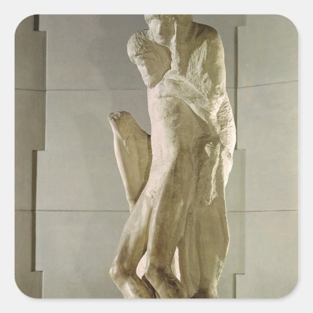 Rondanini Pieta, 1564 Square Sticker (Front)