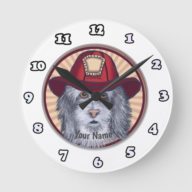 Ronde Cheepdog Firefighter horloge (Recto)