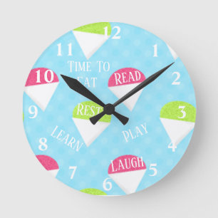 RONDE COLLECTION D'EXPRESSION DES ENFANTS - HORLOGE ROND