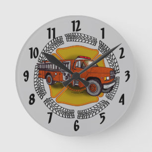 Ronde Comment je marche horloge pompier