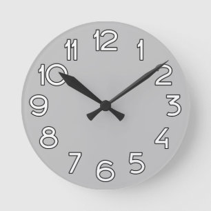 Ronde Créer une horloge photo - Ajouter votre propre ph