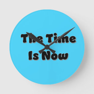 Ronde Heure maintenant Horloge