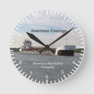 Ronde Horloge américaine de courage