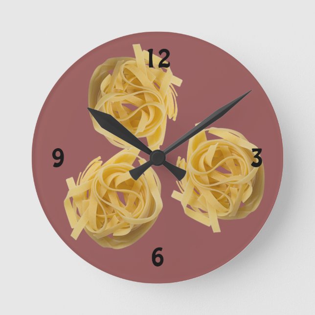 Ronde Horloge classique Linguine (Recto)