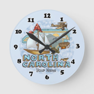 Ronde Horloge de Caroline du Nord