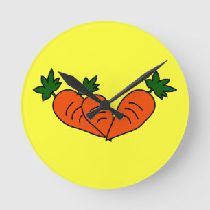 Ronde Horloge de carottes de pied