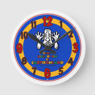 RONDE HORLOGE DE CARTOONLAND