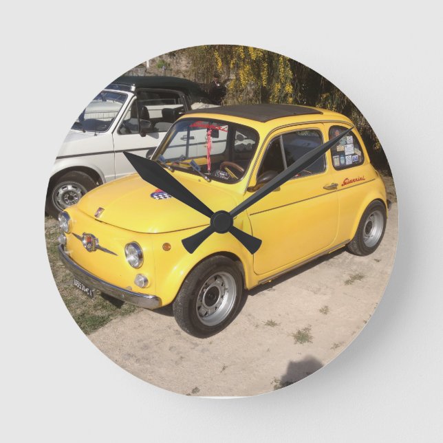 Ronde Horloge de Fiat 500 (Recto)