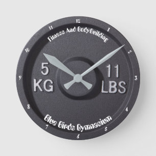 Ronde Horloge de gymnase de forme physique et de