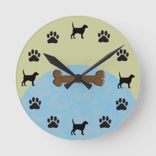 Ronde Horloge de labrador retriever