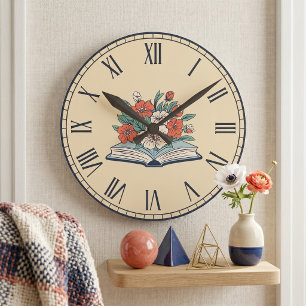 Ronde Horloge de livre
