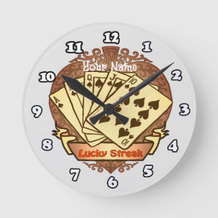Ronde horloge de poker Lucky Streak