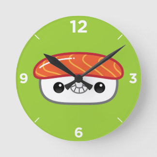 Ronde Horloge de Sushi Kawaii Nigiri