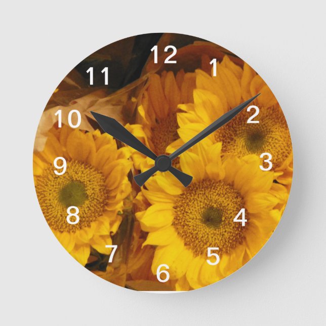 Ronde Horloge de tournesol (Recto)