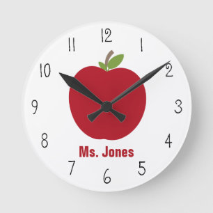 Ronde Horloge des enseignants de Red Apple