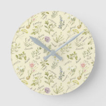 Horloge des herbes et des épices
