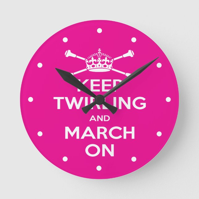 Ronde Horloge des majorettes (Recto)