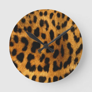 Ronde Horloge d'impression du guépard