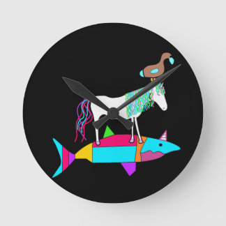 Ronde Horloge Dodisharkicorn