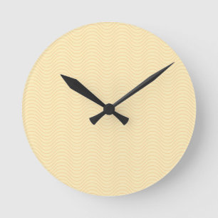 Ronde Horloge dorée