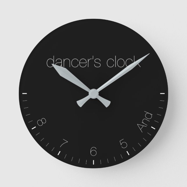 Ronde Horloge du danseur noir (Recto)