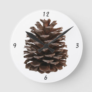 Ronde Horloge du mur de forêt