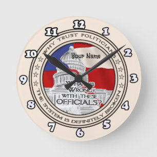 Ronde Horloge du système politique brisé