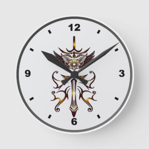 Ronde Horloge Épée d'Aile