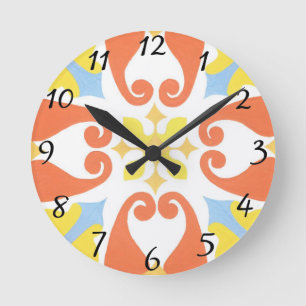 Ronde Horloge florale