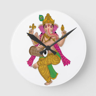 Ronde Horloge Ganesha dansant