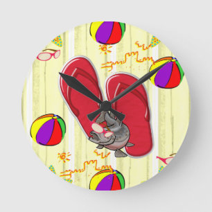 Ronde Horloge horaire de la plage