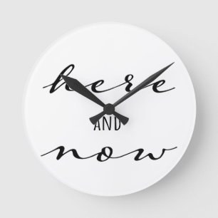 Ronde Horloge ici et maintenant