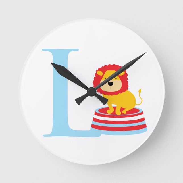 Ronde Horloge initiale de la lettre L (Recto)