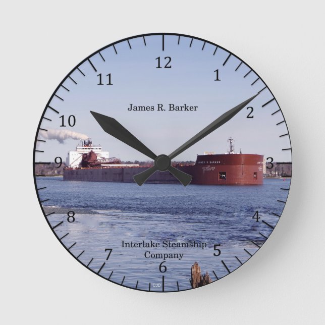 Ronde Horloge James R. Barker (Recto)