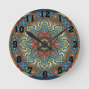 Ronde Horloge persane de mandala