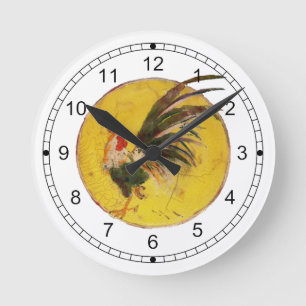 Ronde Horloge - Soleil et Coq