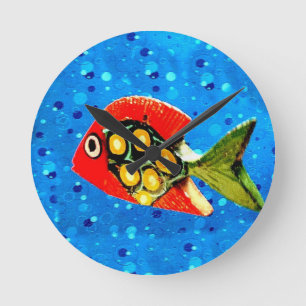 Ronde Horloge tropicale de poissons