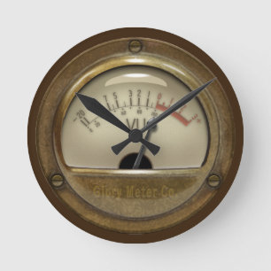 Ronde Horloge vintage de mètre du studio sain vu de