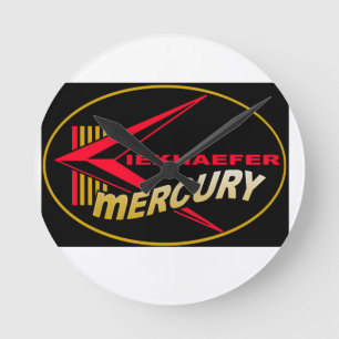 Ronde Horloge vintage de regard d'extérieurs marins de