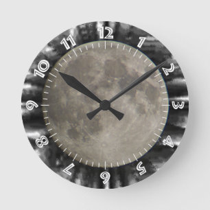 Ronde La lune, la lune, la luna, moon horloge the