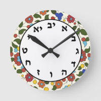 Numéros hébraïques Horloge juive Système de nombre