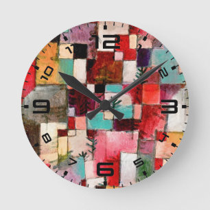 Ronde Paul Klee Rythmes Horloge Rond