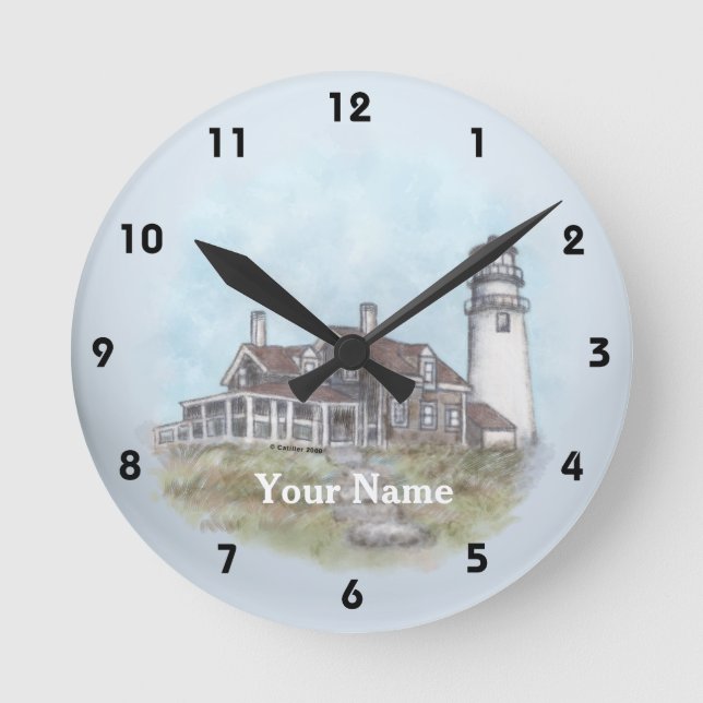 Ronde Phare de Cape Cod horloge (Recto)