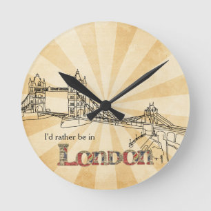 Ronde Tower Bridge London Wall Horloge